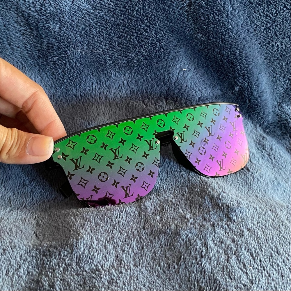 SOLD Louis Vuitton Rainbow Waimea Logo Sunglasses